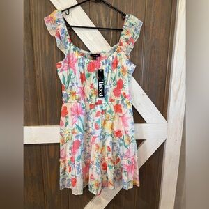 Trixxi Floral Spring/Summer Dress Sz large